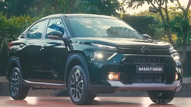 Citroen Basalt Dark Edition: Now in Pictures Citroen Basalt Dark Edition: Now in Pictures