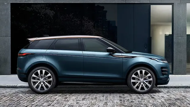 Land Rover Range Rover Evoque Right Side View Land Rover Range Rover Evoque Right Side View