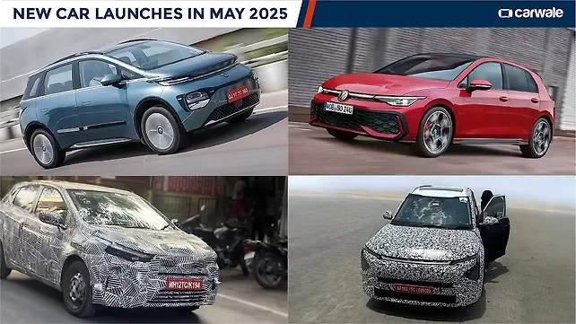 New Car Launches in India in May 2025 New Car Launches in India in May 2025