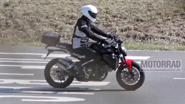 Next-generation Ducati Monster Spied Testing in Europe Next-generation Ducati Monster Spied Testing in Europe