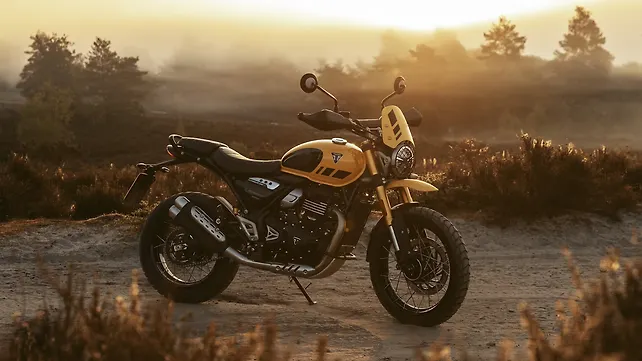Triumph Scrambler 400 XC Launched at Rs. 2.94 Lakh Triumph Scrambler 400 XC Launched at Rs. 2.94 Lakh
