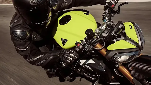 Triumph Speed Triple 1200 RS Left Front Three Quarter