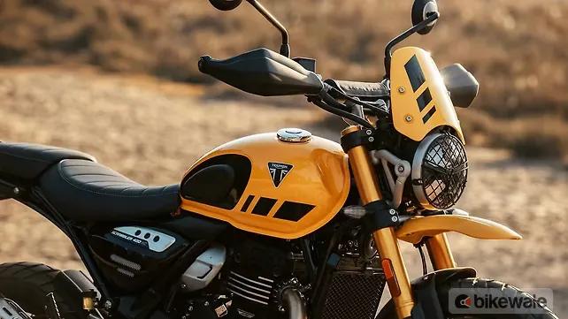 Triumph Scrambler 400 XC Visor