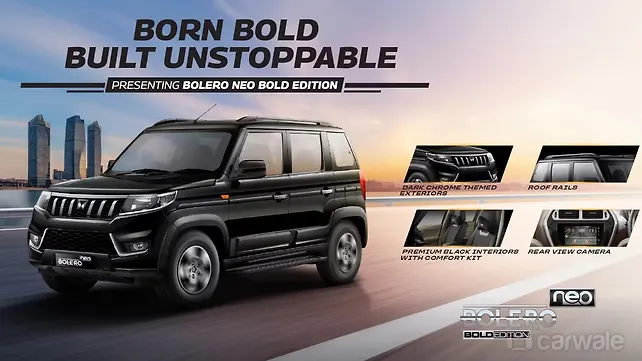 Mahindra Bolero Neo Bold Edition Listed on Official Site Mahindra Bolero Neo Bold Edition Listed on Official Site