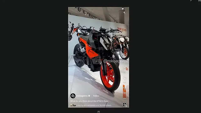 KTM Electric Duke Spotted for the First Time