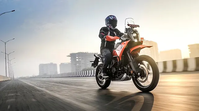 KTM 390 Adventure X Right Front Three Quarter