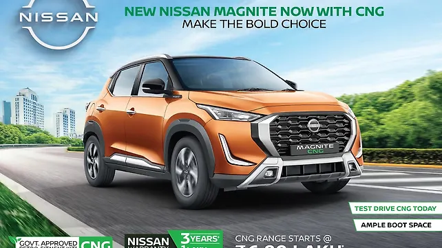 Nissan Magnite Left Front Three Quarter