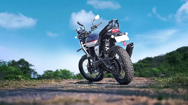 Yezdi Adventure Right Side View