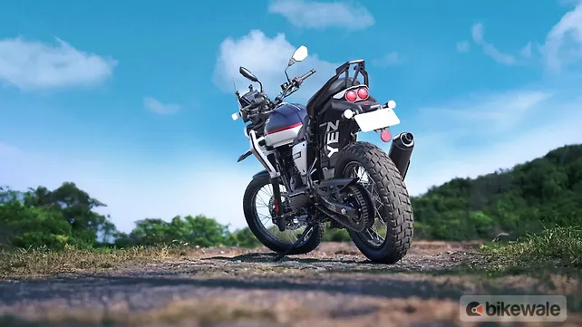Yezdi Adventure Right Side View