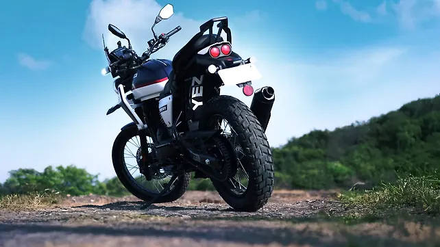 Yezdi Adventure Right Side View