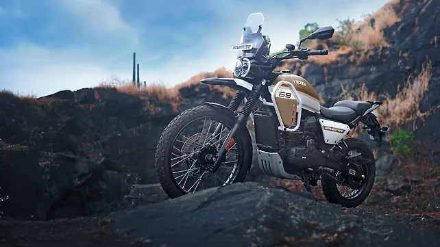 Yezdi Adventure Right Side View