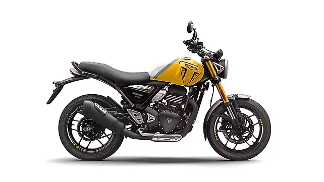 Triumph Scrambler 400 X Right Side View Triumph Scrambler 400 X Right Side View