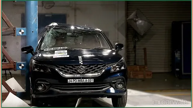बलेनो ने भारत NCAP क्रैश टेस्ट में हासिल किए 4-स्टार बलेनो ने भारत NCAP क्रैश टेस्ट में हासिल किए 4-स्टार