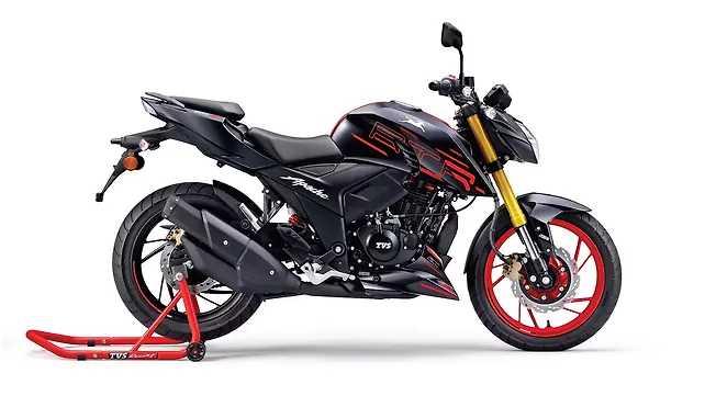 TVS Apache RTR 200 4V Right Side View TVS Apache RTR 200 4V Right Side View