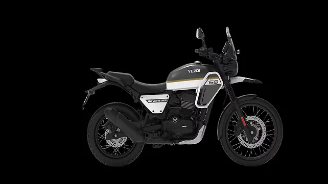 Yezdi Adventure Right Side View Yezdi Adventure Right Side View