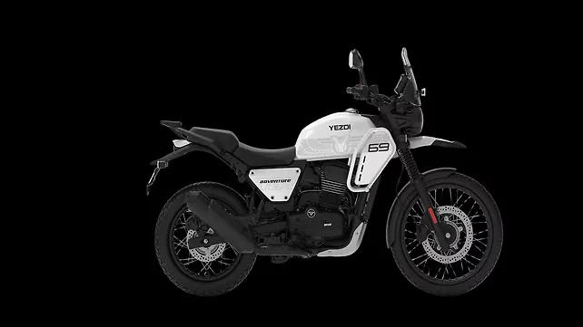 Yezdi Adventure Right Side View Yezdi Adventure Right Side View