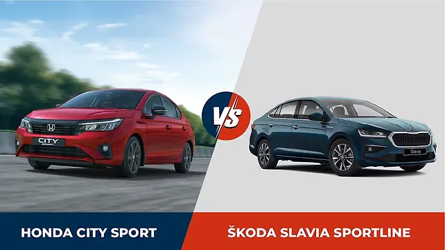 Honda City Sport vs Skoda Slavia Sportline: Which is the Better ‘Sport’? Honda City Sport vs Skoda Slavia Sportline: Which is the Better ‘Sport’?