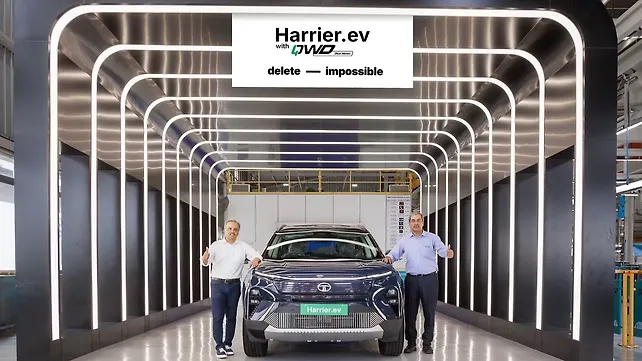 Tata Harrier EV Production Begins! Tata Harrier EV Production Begins!