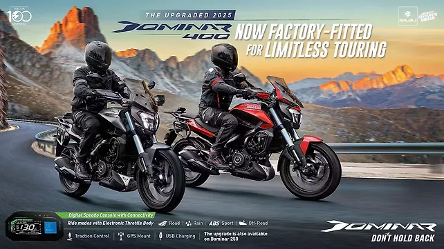 Bajaj Dominar 400 Right Front Three Quarter Bajaj Dominar 400 Right Front Three Quarter