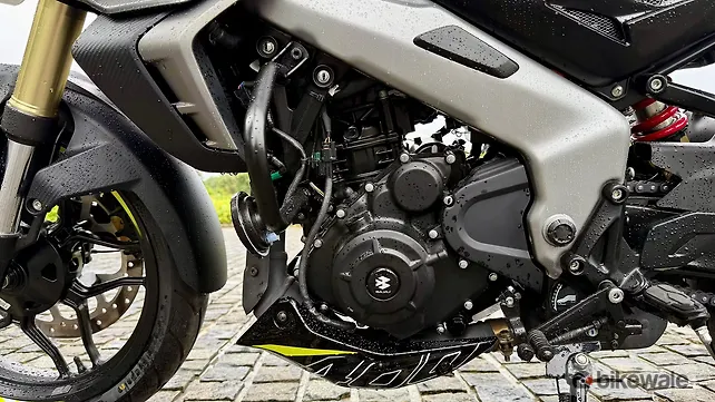 Bajaj Pulsar NS400Z Engine From Left Bajaj Pulsar NS400Z Engine From Left