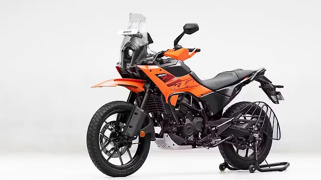 KTM 390 Adventure X Left Front Three Quarter