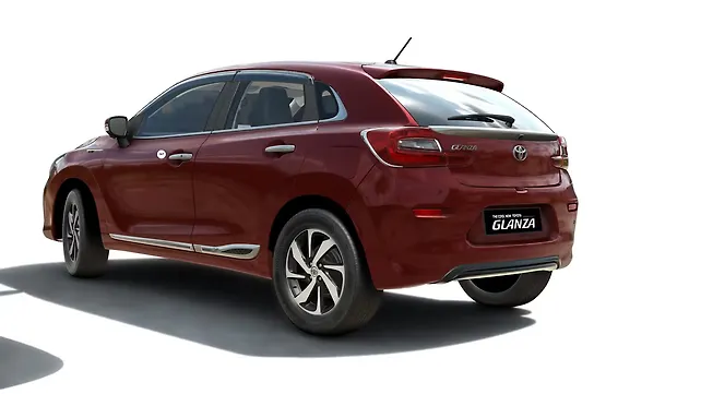 Toyota Glanza Left Rear Three Quarter