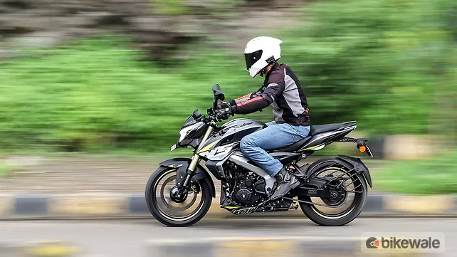 Bajaj Pulsar NS400Z Left Side View Bajaj Pulsar NS400Z Left Side View
