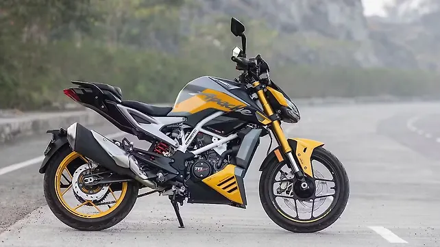 TVS Apache RTR 310 Rear View TVS Apache RTR 310 Rear View