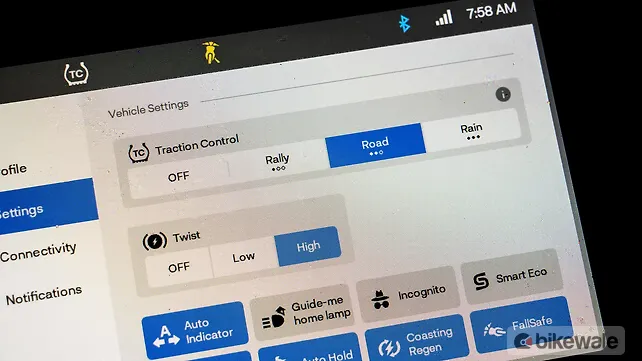 Ather 450X Instrument Cluster
