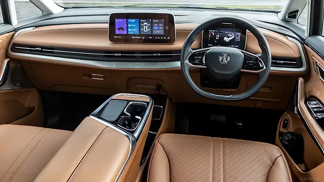 MG M9 EV Dashboard