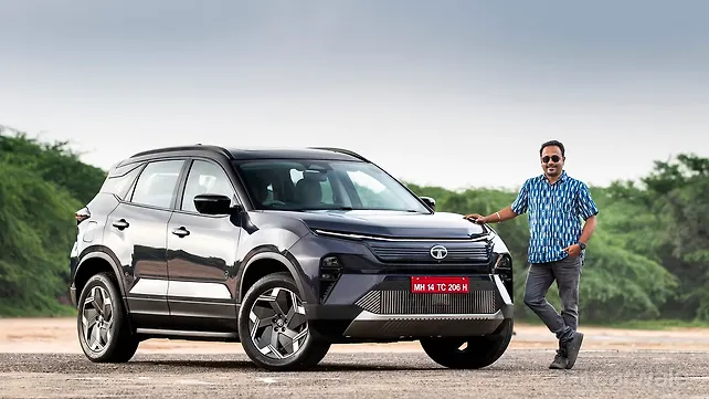 Tata Harrier EV Left Front Three Quarter
