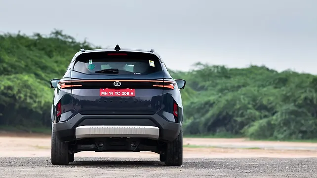 Tata Harrier EV Rear View Tata Harrier EV Rear View