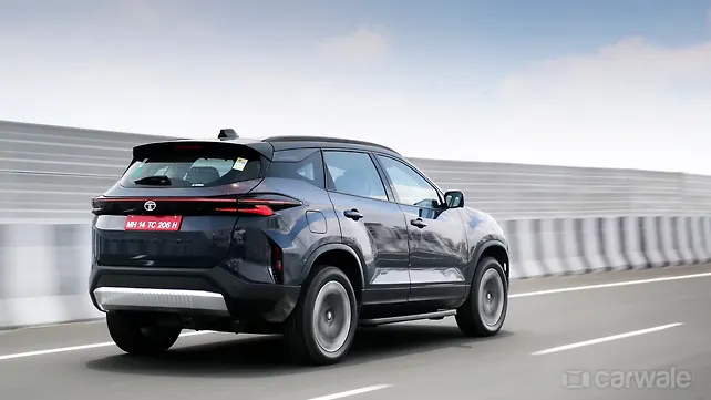 Tata Harrier EV Right Rear Three Quarter Tata Harrier EV Right Rear Three Quarter