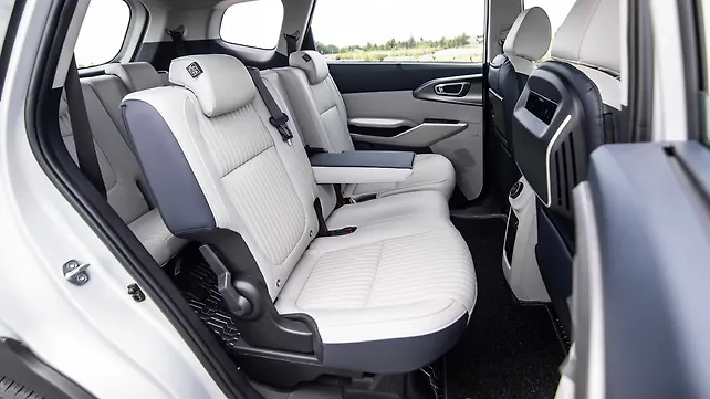 Kia Carens Clavis EV Rear Seats Kia Carens Clavis EV Rear Seats