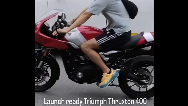 Triumph Thruxton 400 Spied Undisguised Ahead of Launch