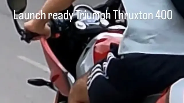 Triumph Thruxton 400 TFT / Instrument Cluster