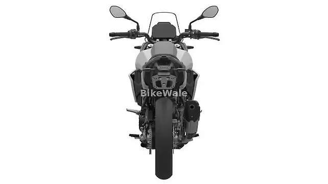 BMW F 450 GS Rear View BMW F 450 GS Rear View