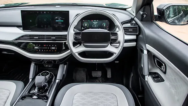 Tata Harrier EV Dashboard