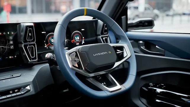 Vision S steering wheel