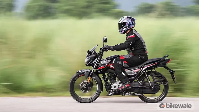 Hero Glamour X 125 Left Side View