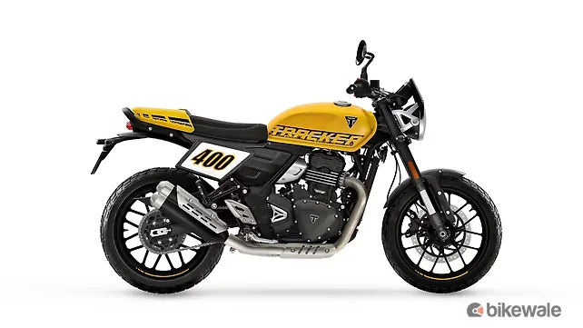 Triumph Tracker 400 Right Side View Triumph Tracker 400 Right Side View