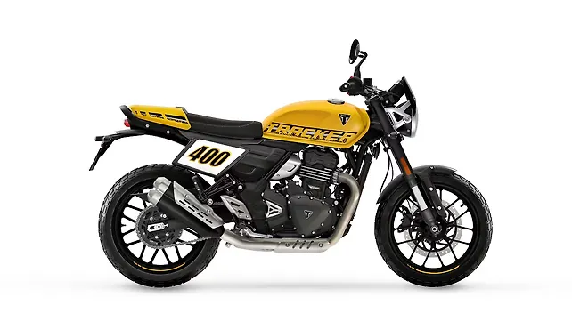 Triumph Tracker 400 Right Side View