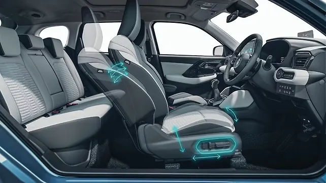 Maruti Suzuki Victoris Seat Adjustment Manual for Driver