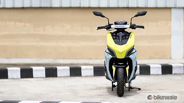 TVS Ntorq 150 Front View TVS Ntorq 150 Front View