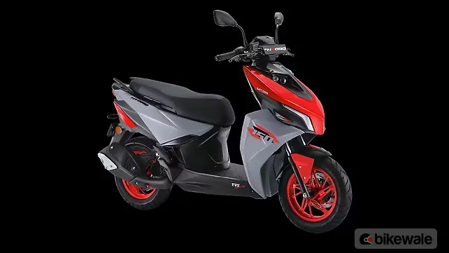 TVS Ntorq 150 Right Front Three Quarter