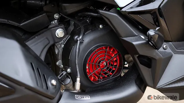 TVS Ntorq 150 Right Front Three Quarter