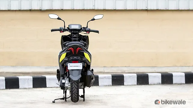 TVS Ntorq 150 Right Front Three Quarter