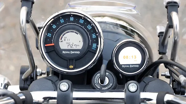 Royal Enfield Meteor 350 Trip Meter