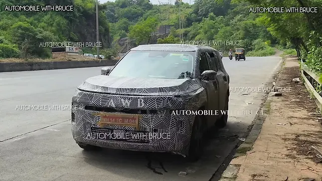 Tata Sierra Spied Up Close in Mumbai