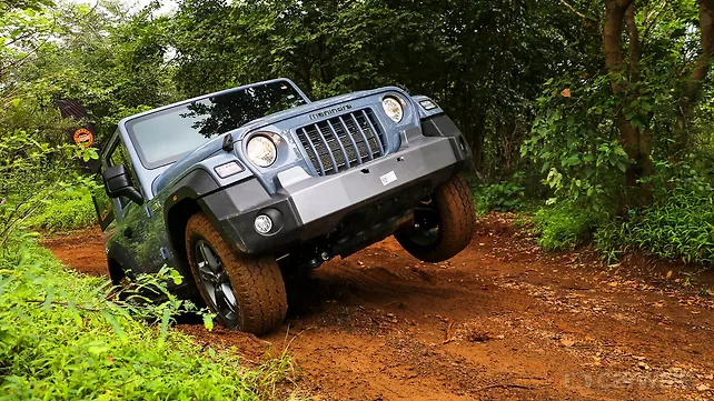 Mahindra Thar Right Front Three Quarter